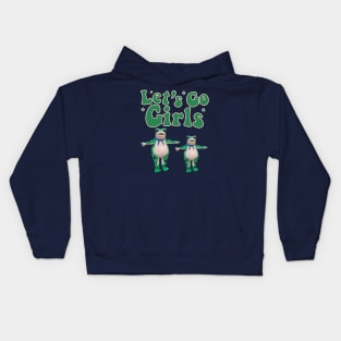 let's Go Girls - Frog Funny Kids Hoodie